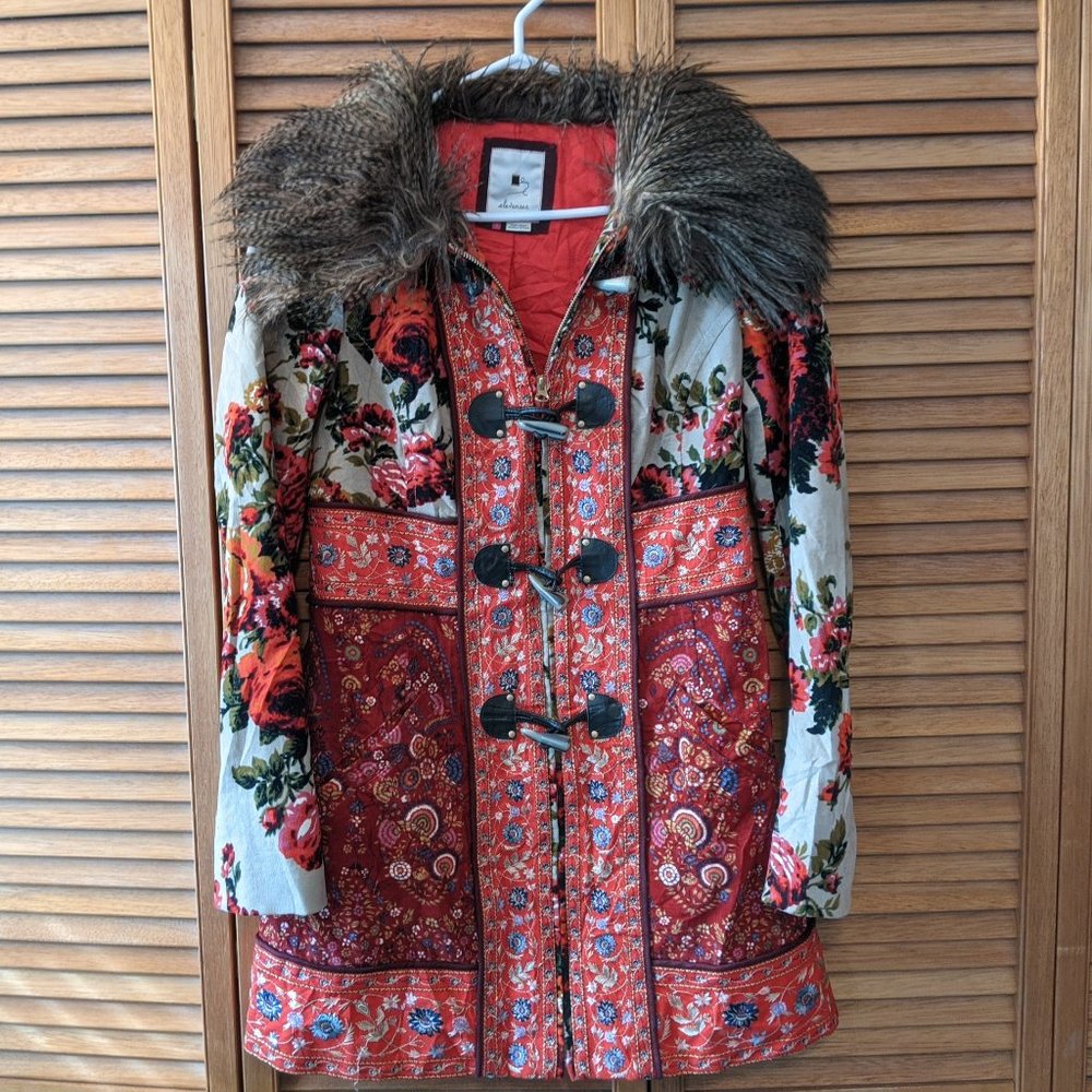 Elevenses Multicolor Anthropology Karelia Coat (S1)
